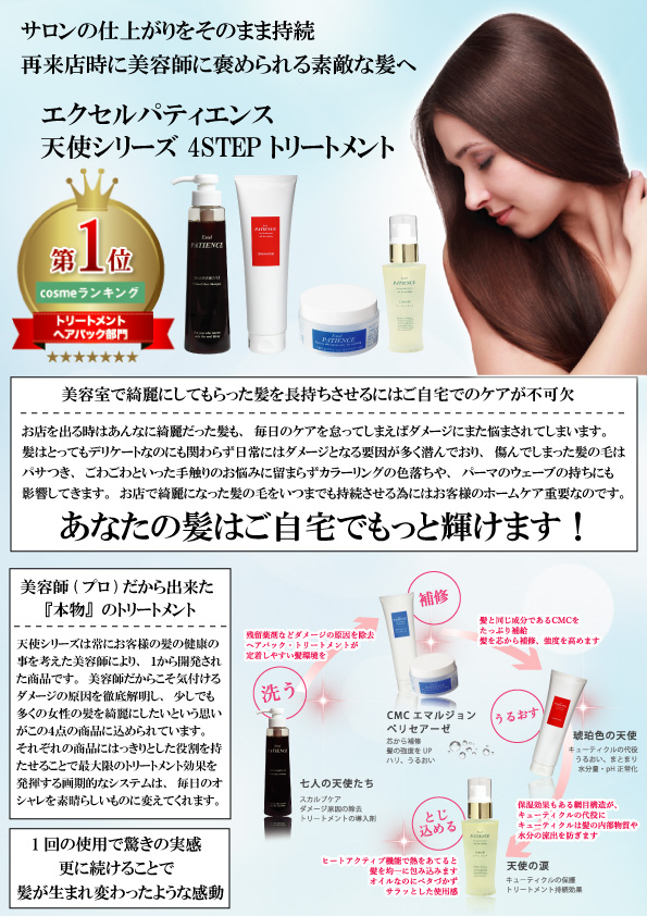 Absolute ヘアケアセット (エマルジョン・トリートメント・シャンプー